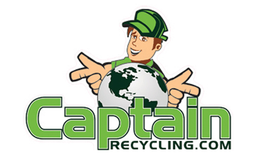Captain Recycling logo, Partners
